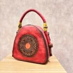 Vintage leather Handbags - Image 3