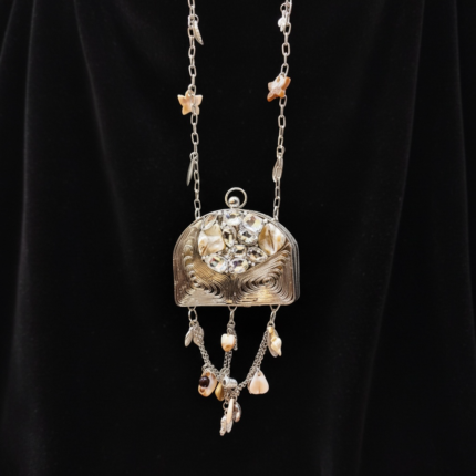 Half-moon Shape silver mini brass