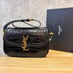 YS black croco, Crossbody