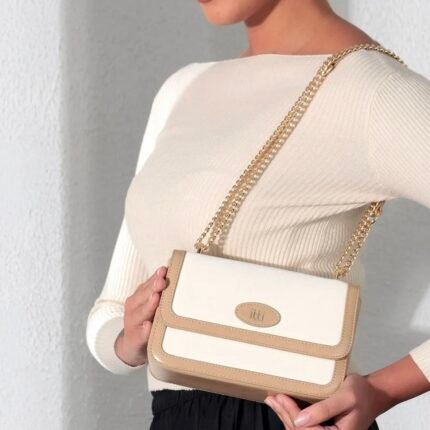 Itti Colourblocked pu slings bags