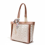 Blush Grace Quilted tote - Image 3