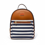 Urban Stripe Chic Backpack - Image 2