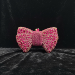 Bow - Maganta Crystal