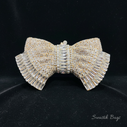 New Bow Crystal - Gold Silver