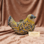 Bird Crystal- multi Yellow