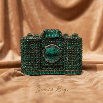 CAMERA CRYSTAL SHAPE- GREEN