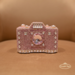 CAMERA CRYSTAL SHAPE- ROSE GOLD
