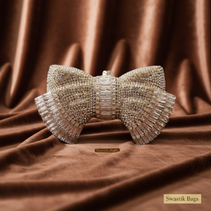 BOW CRYSAL SHAPE - GOLD