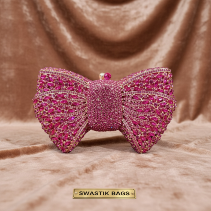 BOW CRYSTAL- MAGANTA