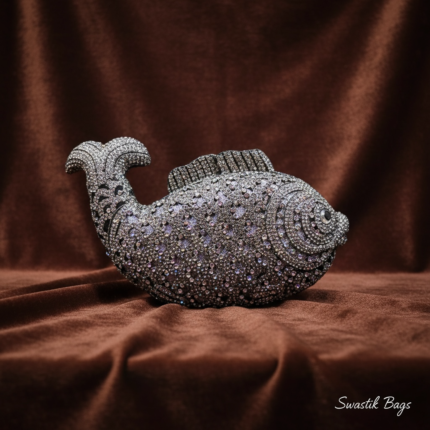 FISH CRYSTAL- DARK GREY