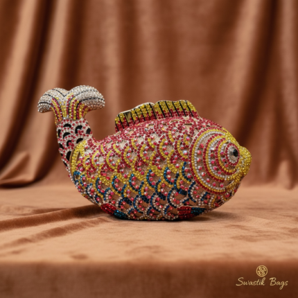 Fish Shape Crystal- Multi