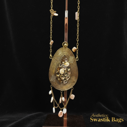 Avocado mini brass gold